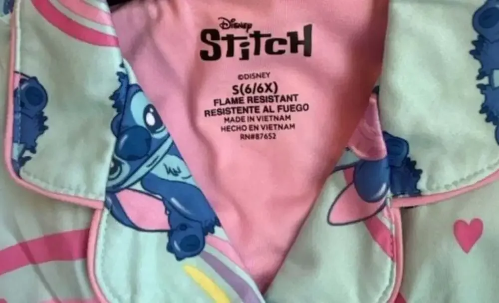 Disney Lilo & Stitch Girls 2-Piece Short Sleeve Button-Down Pajama Set